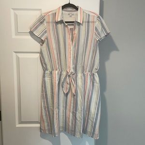 J Crew Mercantile linen dress